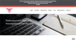 Desktop Screenshot of federalpolinvestigazioni.com